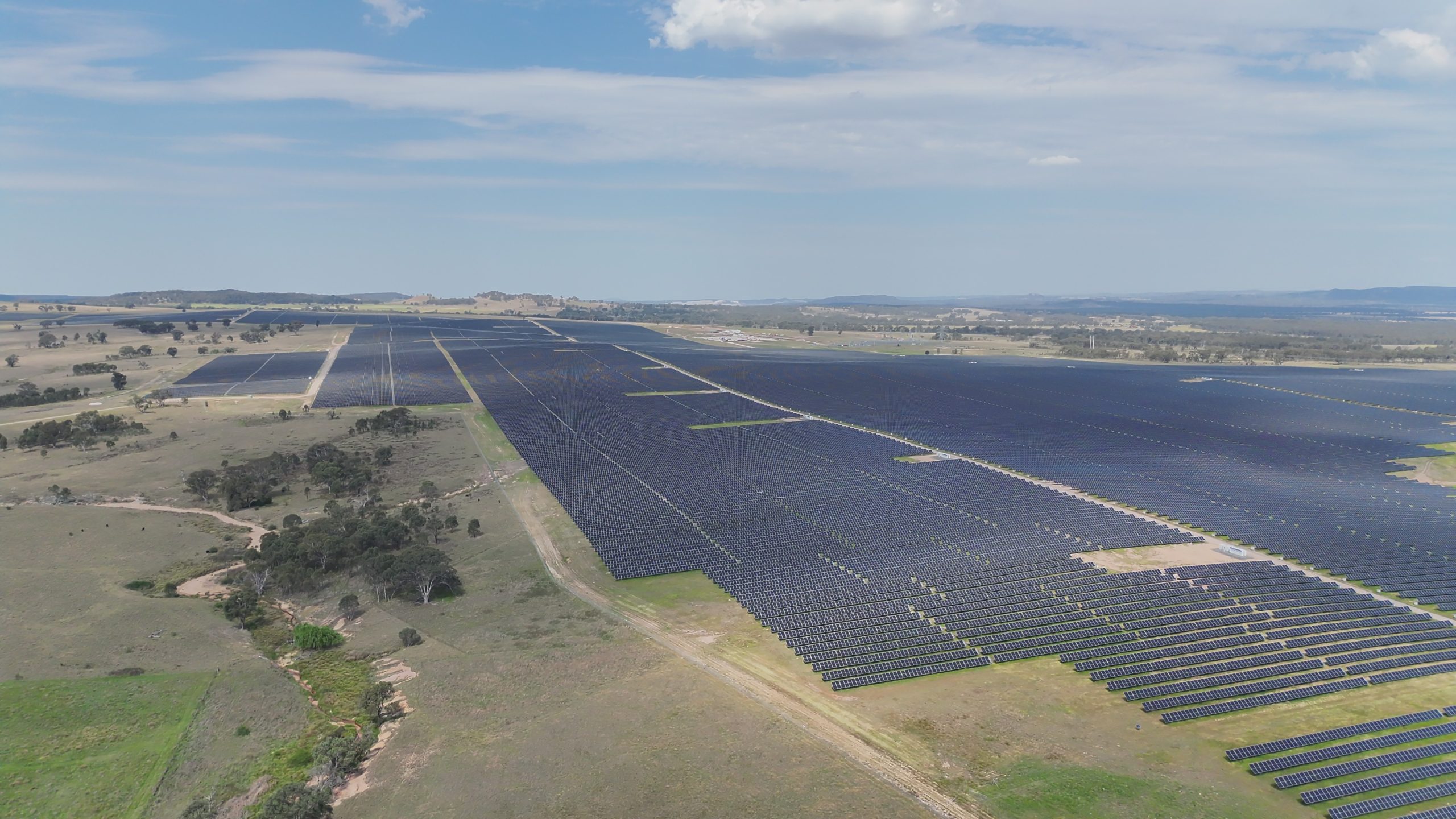 Stubbo Solar Farm in New South Wales, Australia