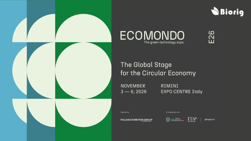 Biorig en Ecomondo 2026